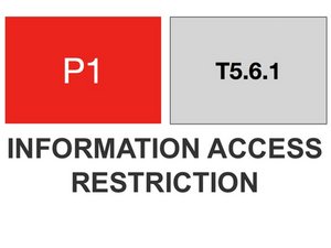 T5.6.1 - P1 -  INFORMATION ACCESS RESTRICTION