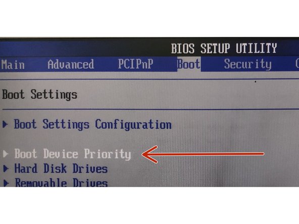 To enter BIOS pres DEL Key right after computer start