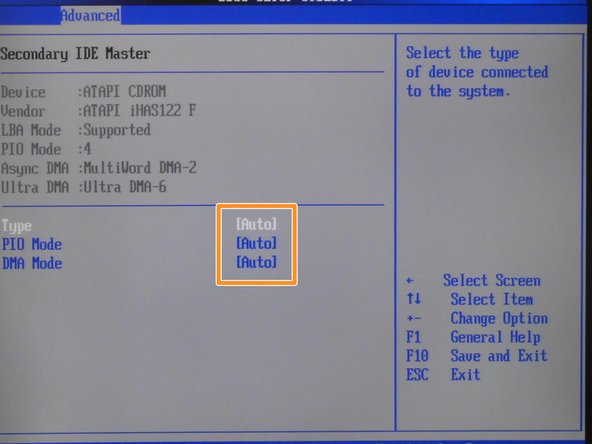 Select as in the photo