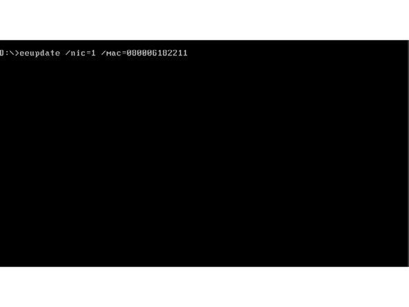 You should see Compatible NIC list that you can update - select the one with MAC you want to modify