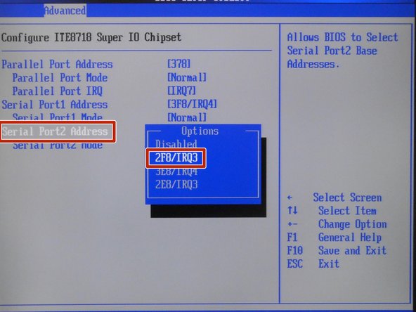 Select 2F8/IRQ3