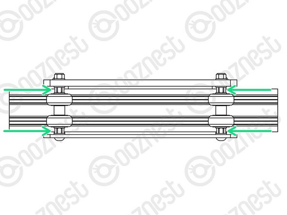This is shaped to give you access to all the Eccentric-Spacer-6mms without needing to move your machine.