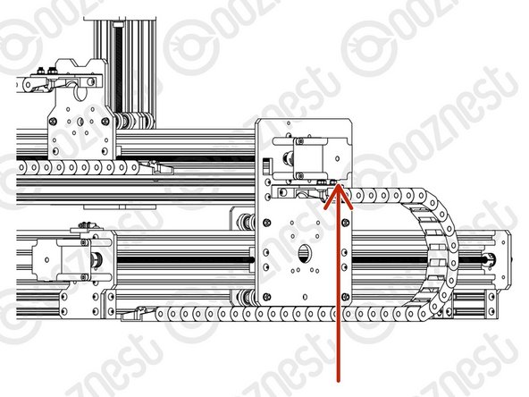 Plug Motor-Wire-3 into the X-Axis Stepper-Motor.