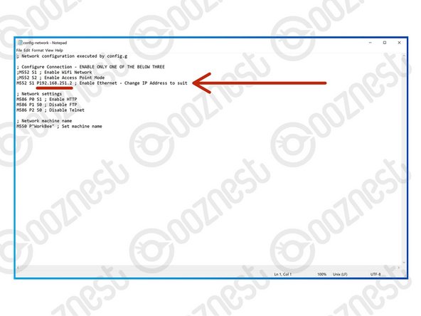 If the IP Address found in Step 2 is 192.168.251.2 skip this step.