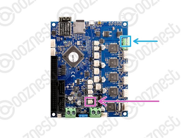 Plug the Controller-Fans into the Controller following Image 1.