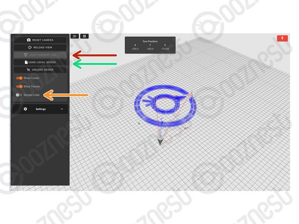 Loads the current Job.