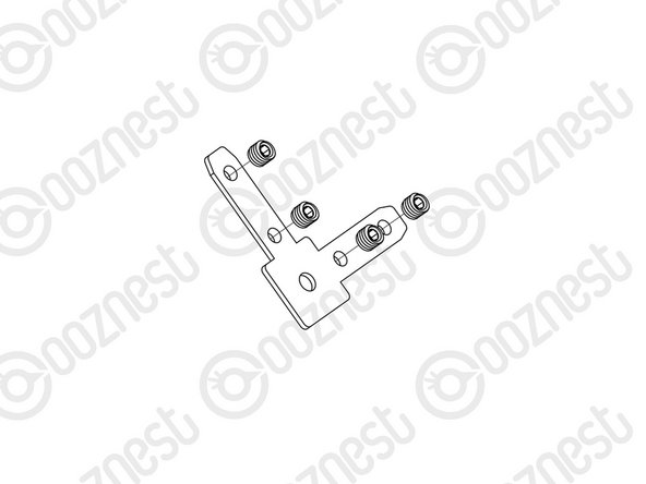Thread the grub screws into the Maker-Links until they hold themselves in place.