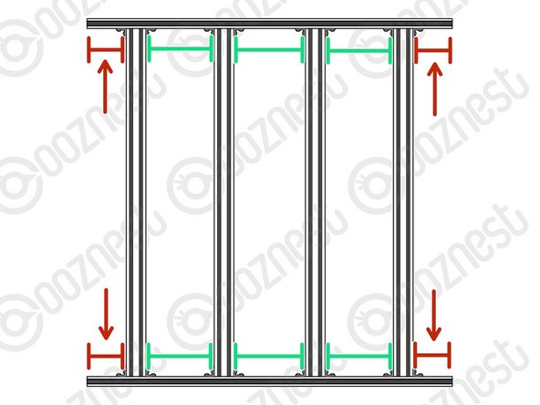 While doing the below, you will need an engineers square.