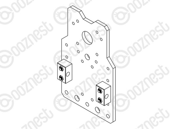 Keep these bolts loose so the Nut-Blocks can still move side to side.