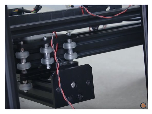 Do not over tighten as you can shatter the switch. Make sure the Limit-Switch is orientated as the Z-Axis-Limit-Switch-Assembly picture.