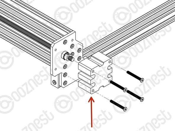 Put back the Lead-Screw-Caps removed in Step 1.
