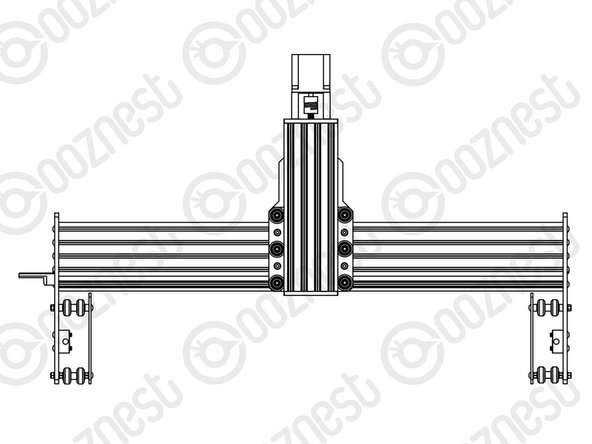 Moving forward this assembly will be known as the X-Gantry.