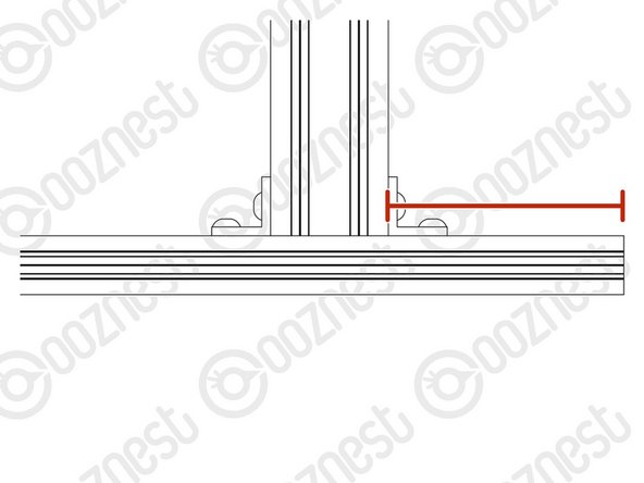 It is important that you carry out the below on a perfectly flat surface.