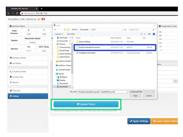 In WorkBee Web Control go to Settings &gt; General