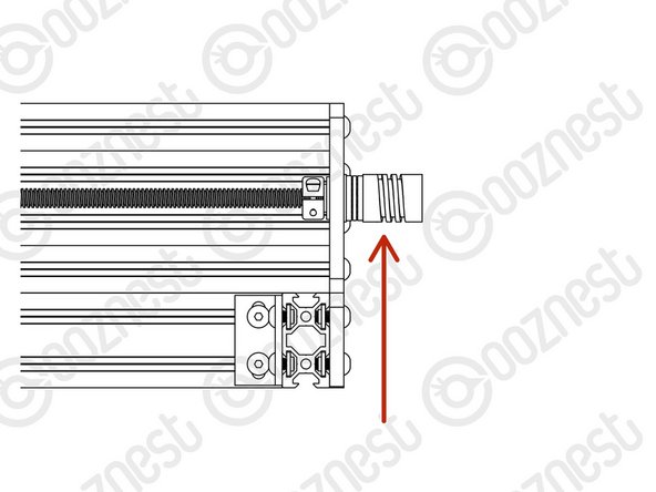 Repeat Step 4 for Stepper-Motor side on the Y-Left &amp; Y-Right Axis