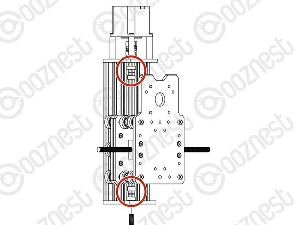 Please make sure you use the 8mm-Lock-Collar not 8mm-Clamping-Collar.