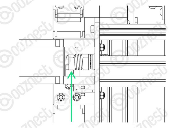 The Clamping-Collars only need to be pushed lightly up against the Rubber-Bushings &amp; Flanged-Radial-Bearings.