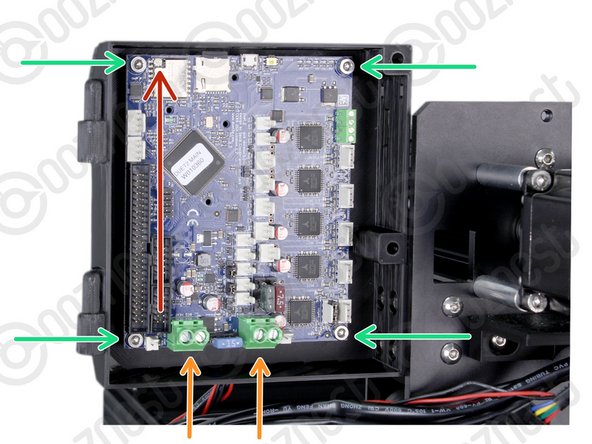 If you have the Wifi Controller with the External Antenna, the External-Antenna is made up of 5 pieces: Antenna-Arm, Antenna-Wire, Spring-Washer, Star-Washer and Hex-Nut.