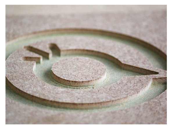 Now is a good time to home the machine to view your finished project created on your Ooznest Original WorkBee CNC Machine