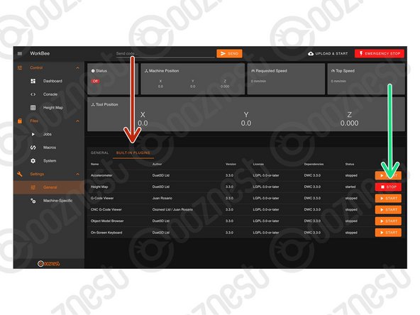 Go to Settings &gt; General &gt; Built-In Plugins
