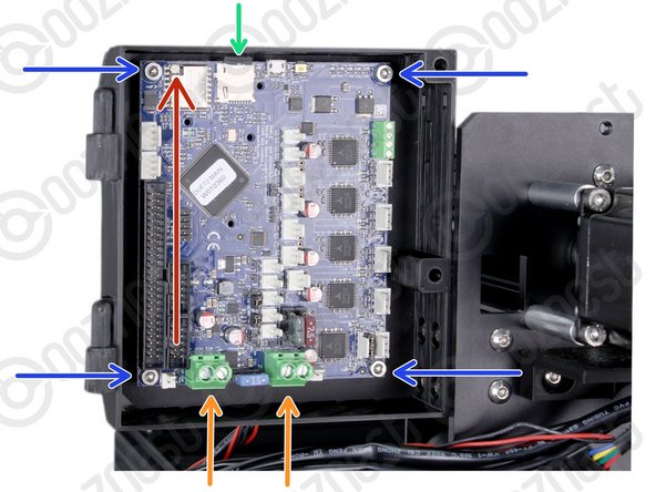 If you have the Wifi version, the External-Antenna is made up of 5 pieces: Antenna-Arm, Antenna-Wire, Spring-Washer, Star-Washer and Hex-Nut.