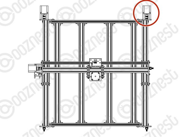 Repeat the previous step for the right Y-Axis Stepper-Motor.