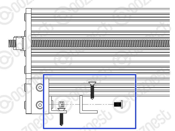 The Screws referenced in this step are not provided.