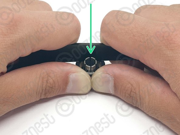 Place the collet into the nut and then turn it upside down onto a hard surface.