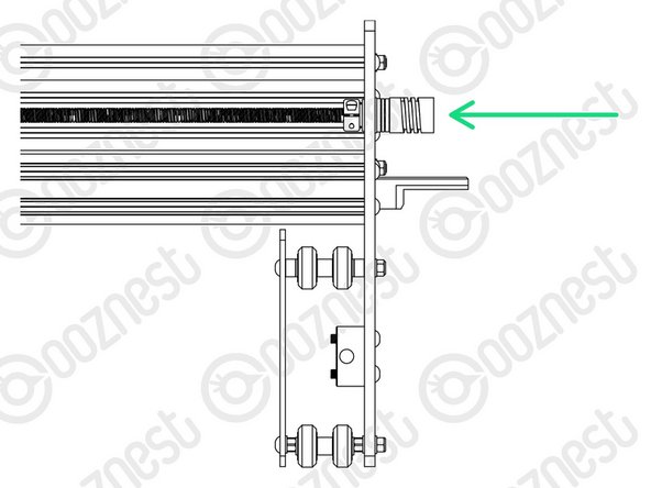 The Thrust-Bearing-Housing-Washer and Thrust-Bearing-Shaft-Washer look exactly the same. They are not.