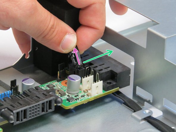 Disconnect the LED cable.