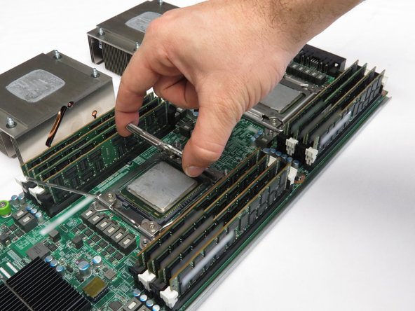 Rotate the CPU 0 retention gate.