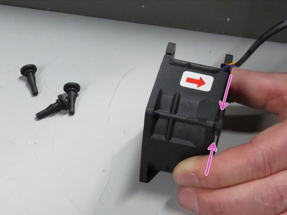 The grommet is properly seated as shown.