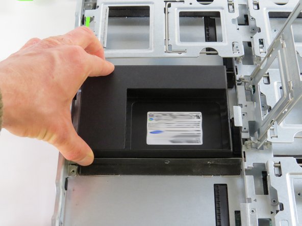 Lower the mated unit into the Open Vault.