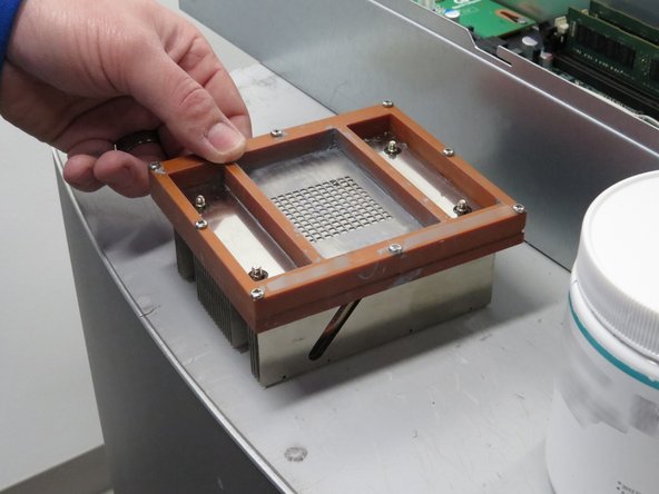 Seating the stencil may require some force.