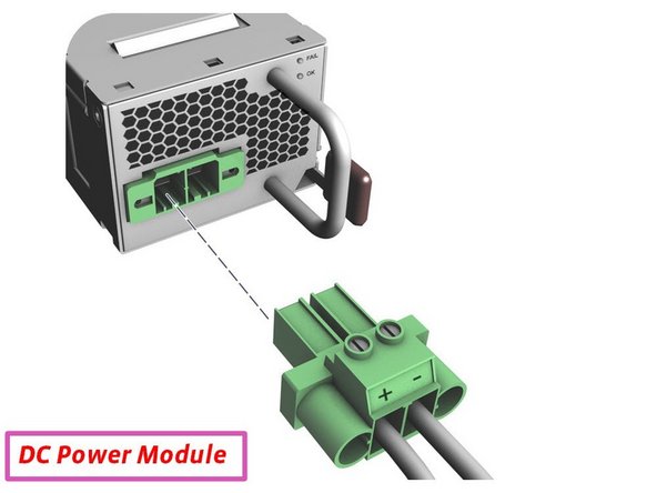 Warning: Before wiring the DC plug or connecting power to the switch, ensure power to the feed lines are turned off at the supply circuit breaker, or disconnected from the power bus.