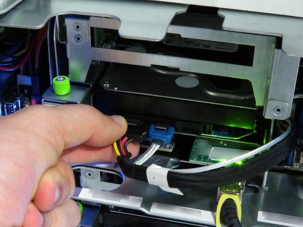 Connect the power cable.