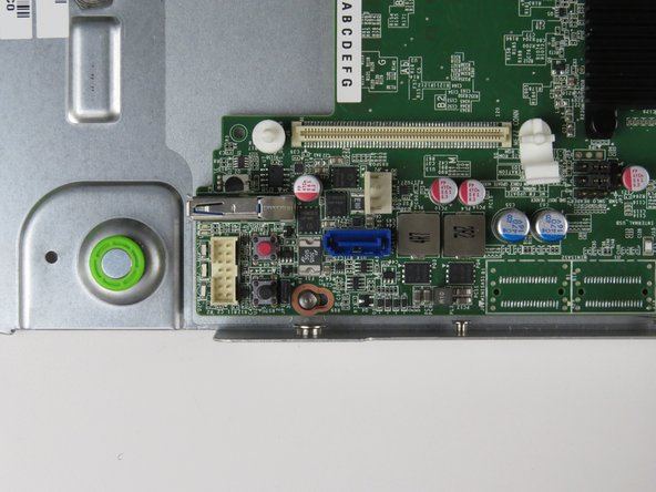 Lift the motherboard from the chassis.