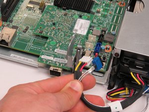 Replacing the SATA 510MM Cable