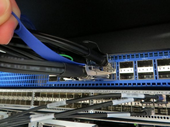 Label the cables with their respective port connections.