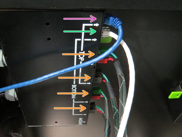 Remove any cables that are connected to the DC PDU.
