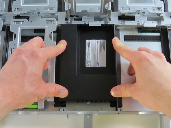 Slide the unit forward until fully seated.