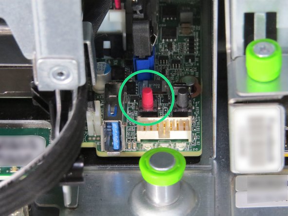 Press the power button.