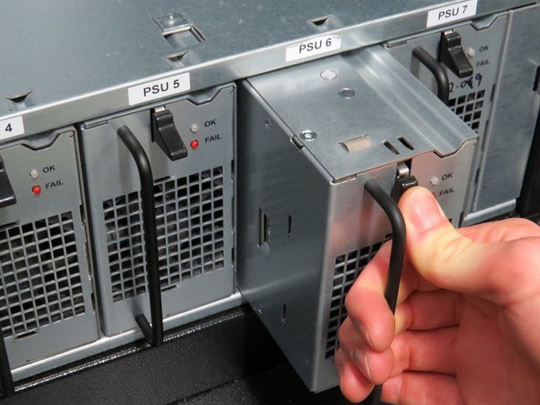 Go to the front of the Open Rack.