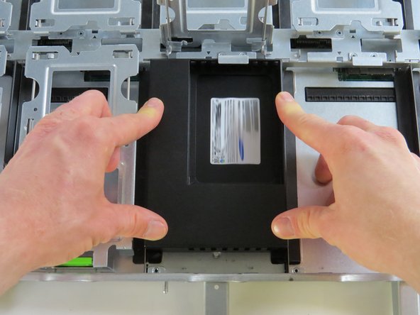 Slide the unit forward until fully seated.