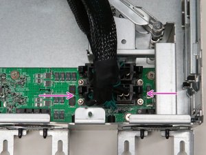 Removing the Powerblade Cable