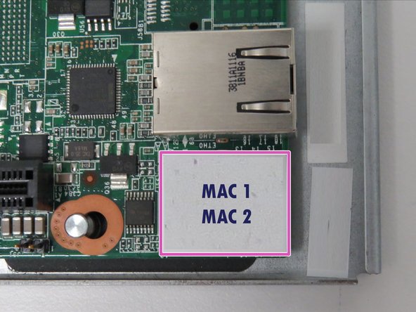 Update your systems configuration to account for the new Motherboard MAC address.