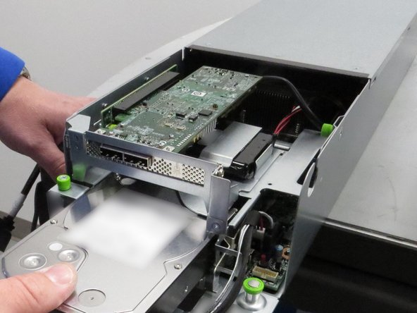 Remove the HDD from the server.