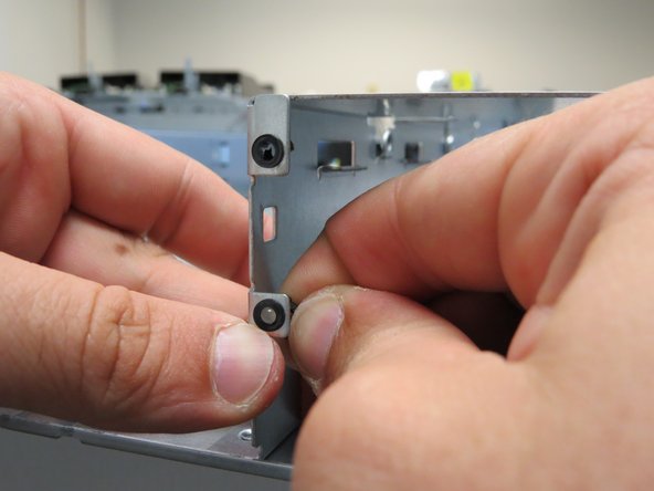 To avoid damaging the cable, apply force to the LEDs most near the bulb.