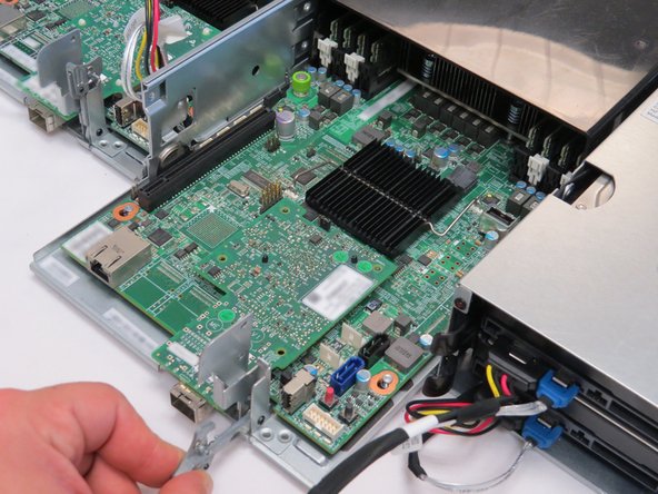 Slide the server sleds back into the Open Compute V2 chassis.