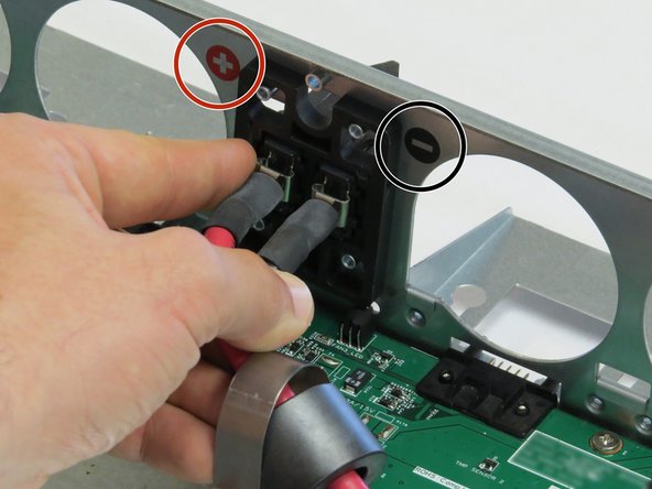 Insert a new bar clip into the chassis.